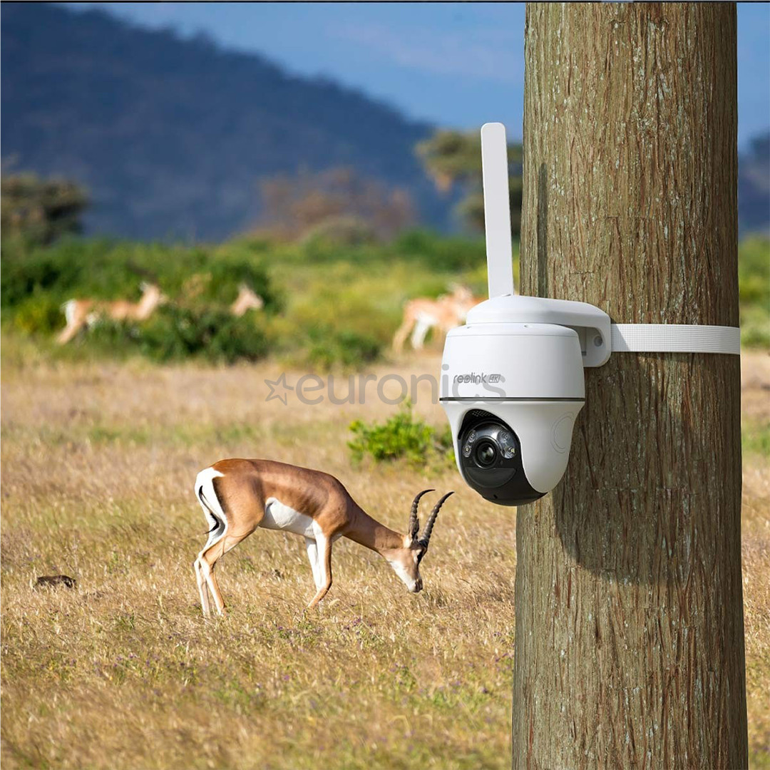Reolink Go Series G440, 8MP, 4K, 4G LTE, white - Outdoor security camera