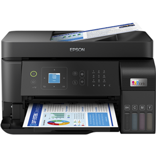 Epson EcoTank L5590, Wi-Fi, melna - Daudzfunkciju tintes printeris