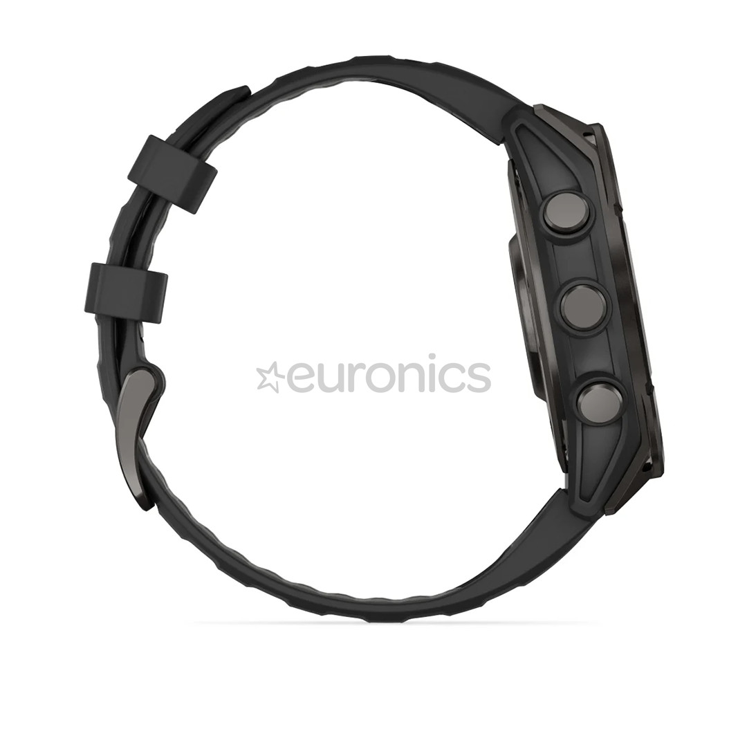 Garmin Fenix 8 Sapphire, 47 мм, темно-серый - Спортивные часы