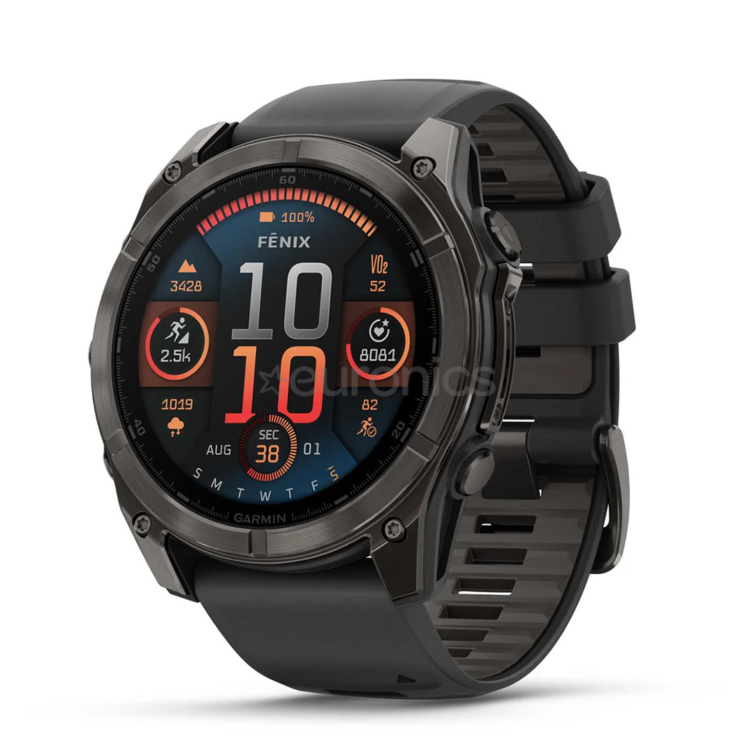 Garmin Fenix 8 Sapphire, 51 mm, carbon gray - Sports watch