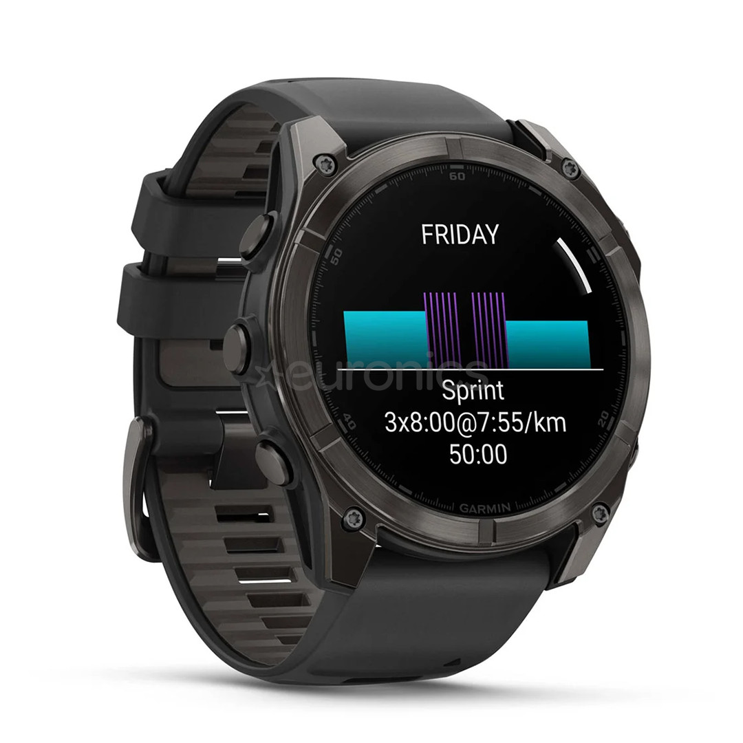 Garmin Fenix 8 Sapphire, 51 mm, carbon gray - Sports watch