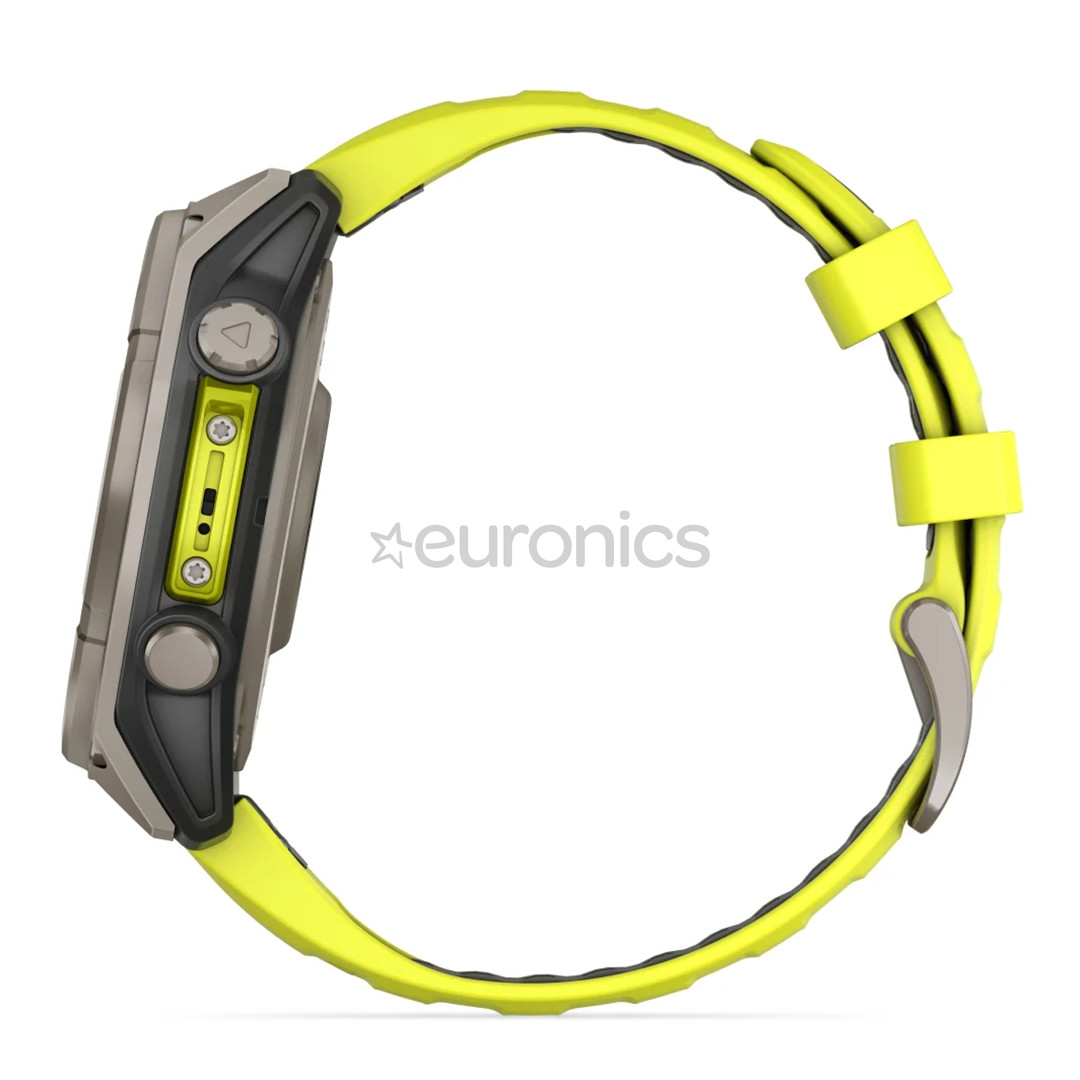 Garmin Fenix 8 Sapphire Solar, 47 mm, titāna - Viedpulkstenis