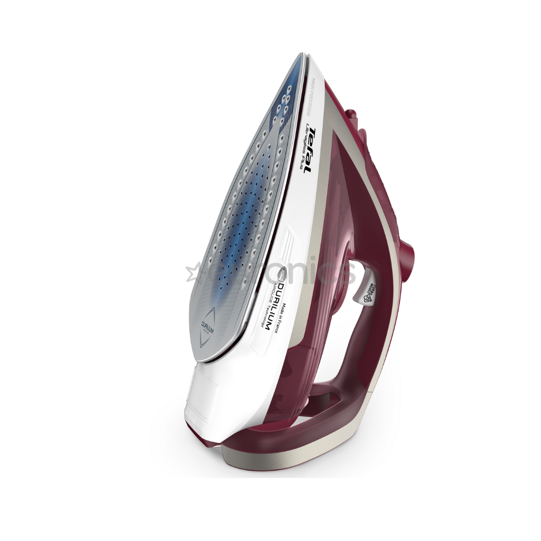 Tefal Ultragliss Plus, 2800 W, dark red/white - Steam iron