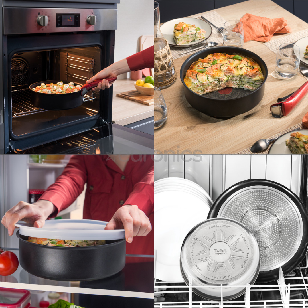 Tefal Ingenio Unlimited On, 5-piece - Saucepans and frypans set + handle