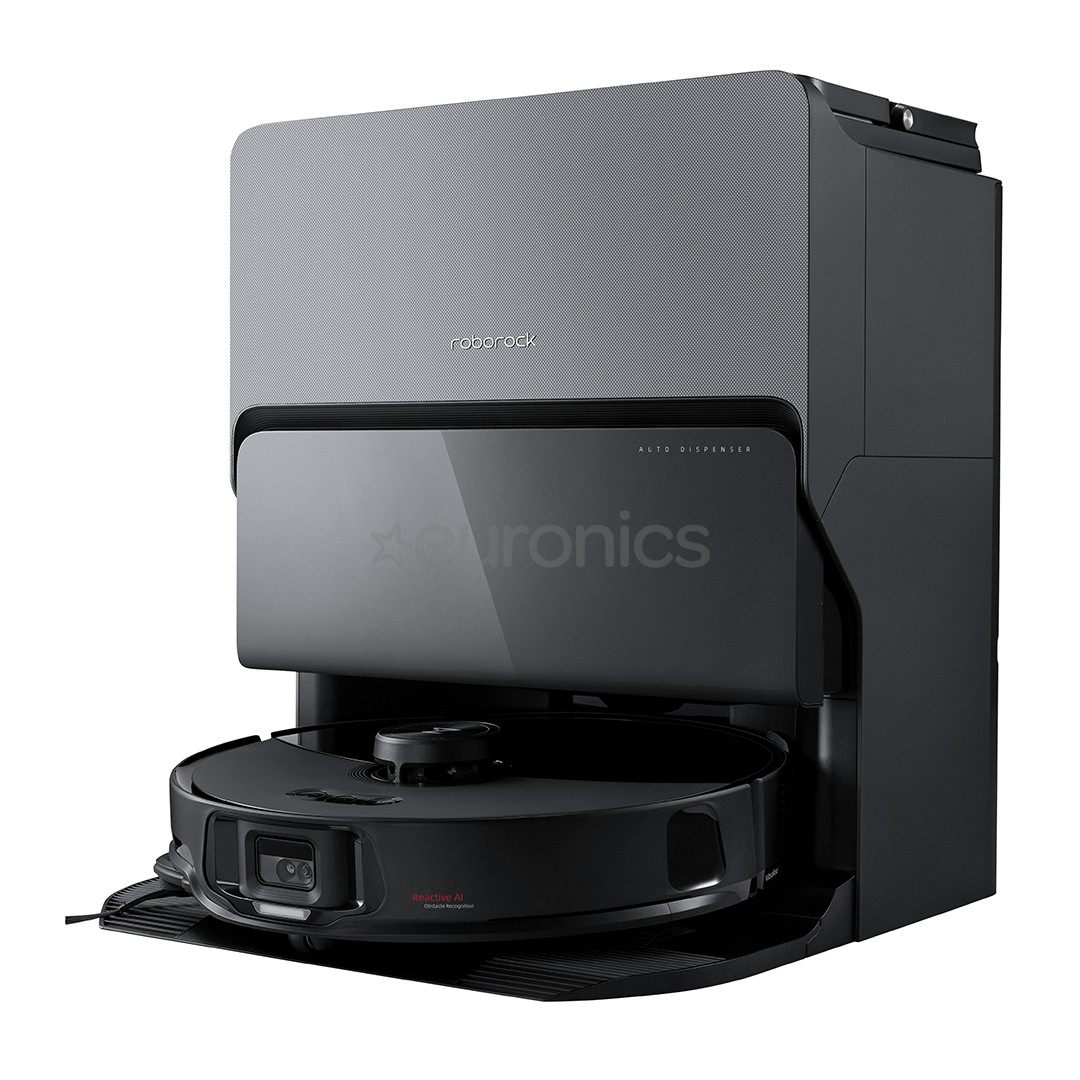 Roborock S8 MaxV Ultra, Wet & Dry, melna - Robots putekļu sūcējs