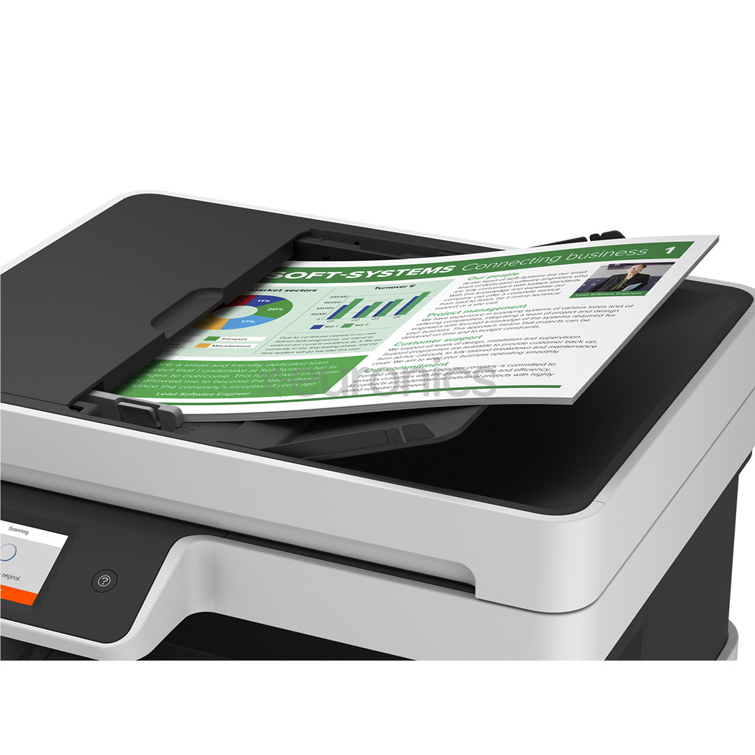 Epson EcoTank L6460, Wi-Fi, серый - Многофункциональный цветной струйный принтер