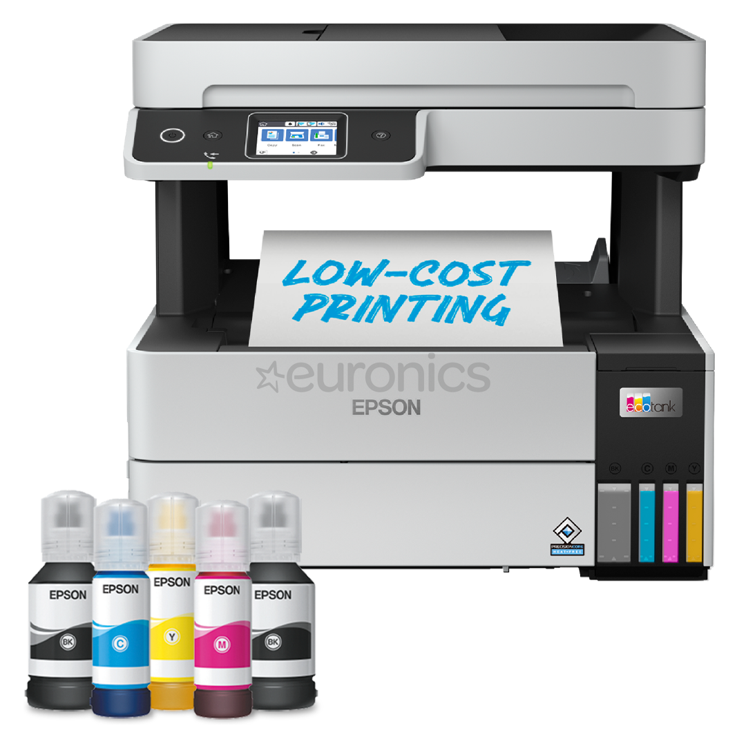 Epson EcoTank L6490, Wi-Fi, pelēka - Daudzfunkciju tintes printeris