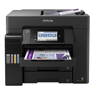 Epson EcoTank L6460, Wi-Fi, melna - Daudzfunkciju tintes printeris
