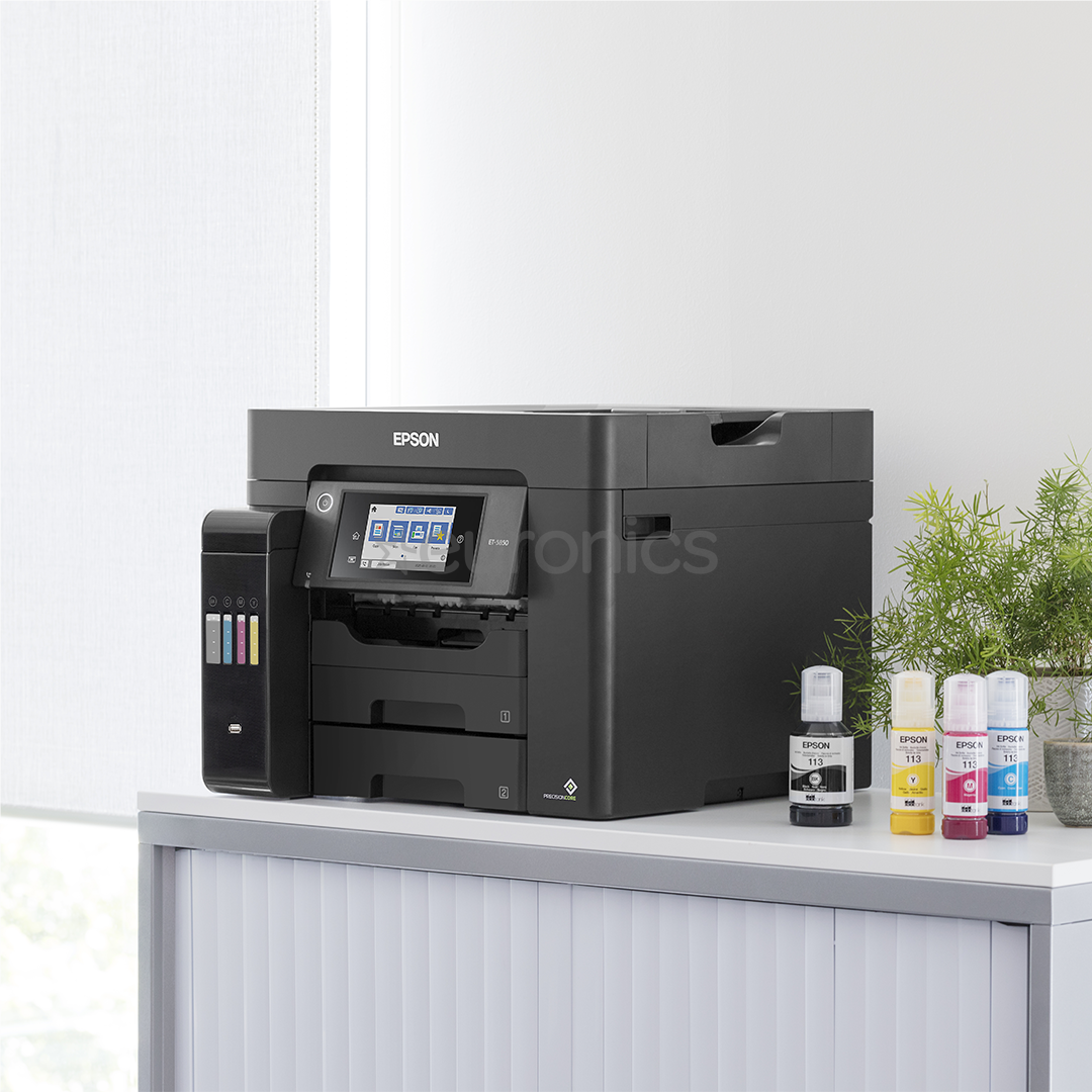 Epson EcoTank L6460, Wi-Fi, melna - Daudzfunkciju tintes printeris