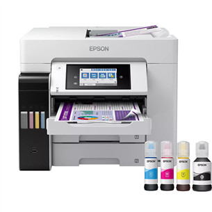 Epson EcoTank L6580, Wi-Fi, gray - Multifunctional Color Inkjet Printer C11CJ28402