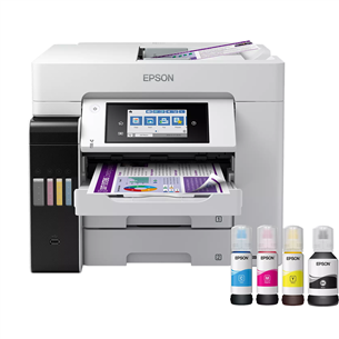 Epson EcoTank L6580, Wi-Fi, pelēka - Daudzfunkciju tintes printeris C11CJ28402