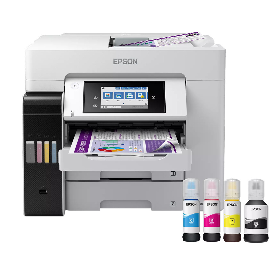 Epson EcoTank L6580, Wi-Fi, gray - Multifunctional Color Inkjet Printer