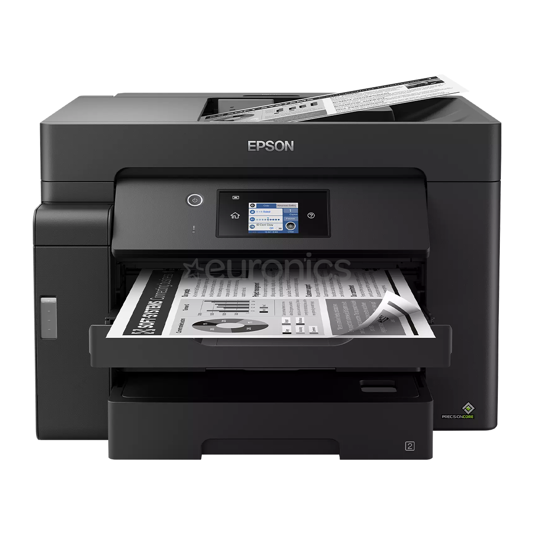 Epson EcoTank M15140, A3+, Wi-Fi, melna - Daudzfunkciju tintes printeris