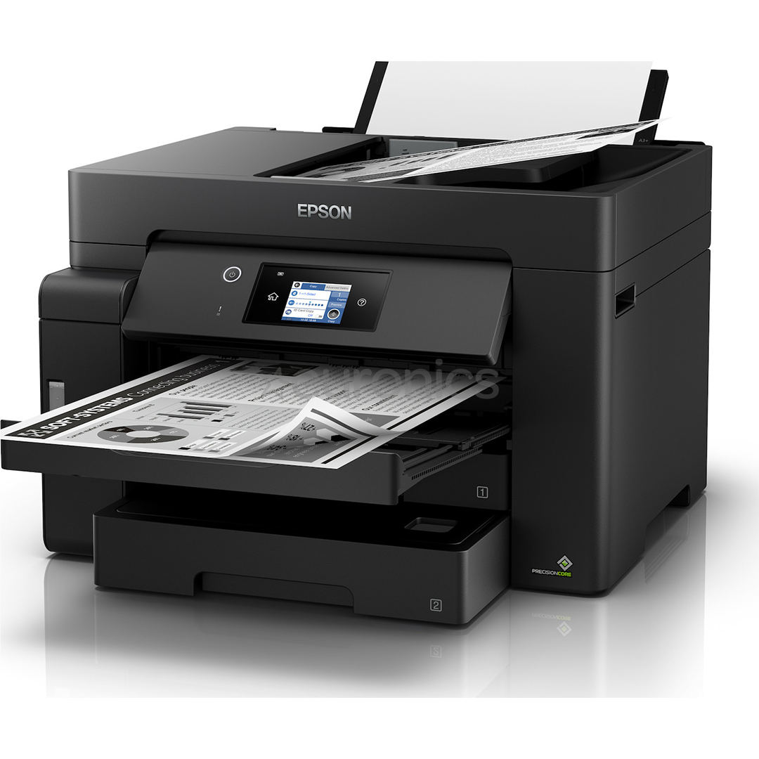Epson EcoTank M15140, A3+, Wi-Fi, melna - Daudzfunkciju tintes printeris