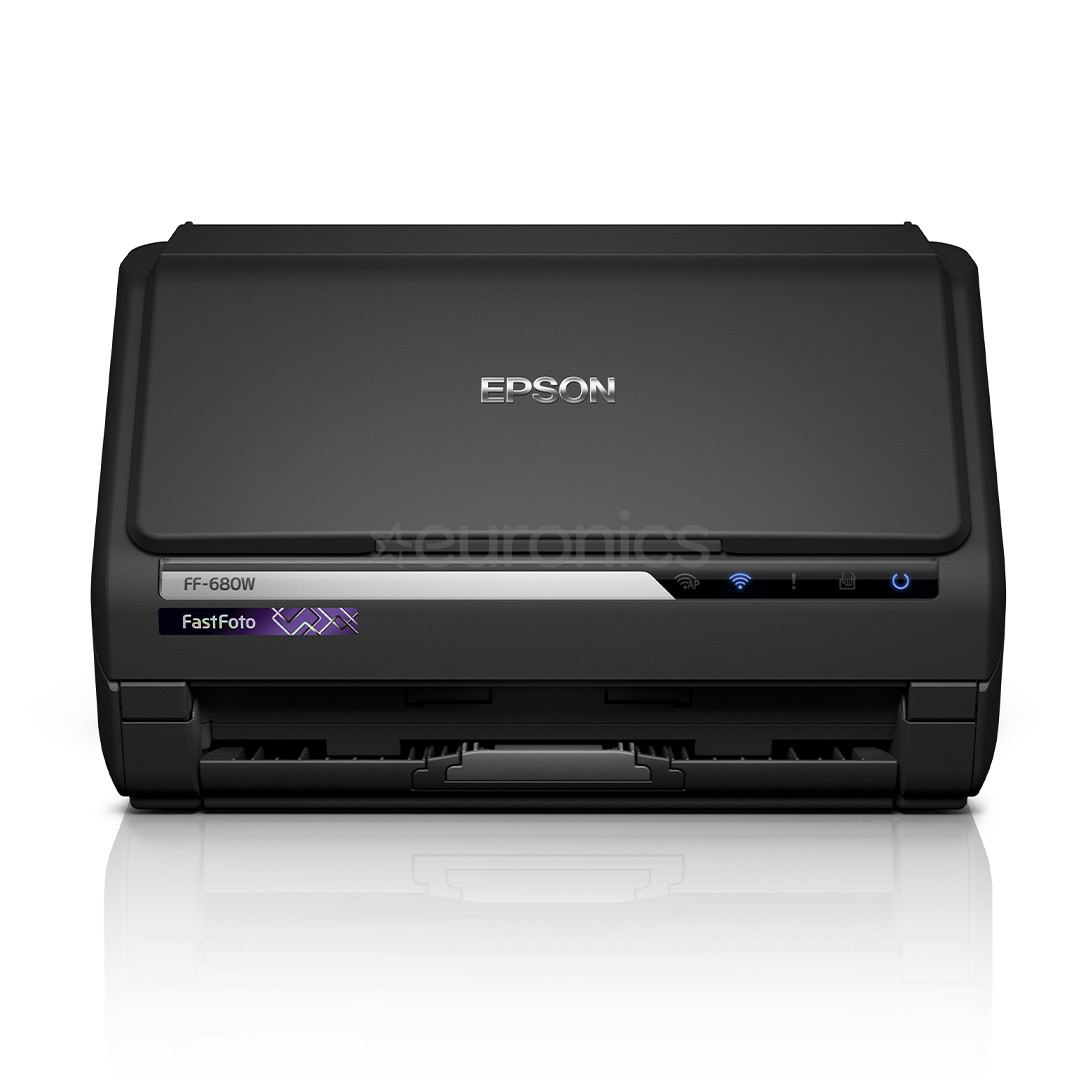Epson FF-680W FastFoto, Wi-Fi, black - Scanner