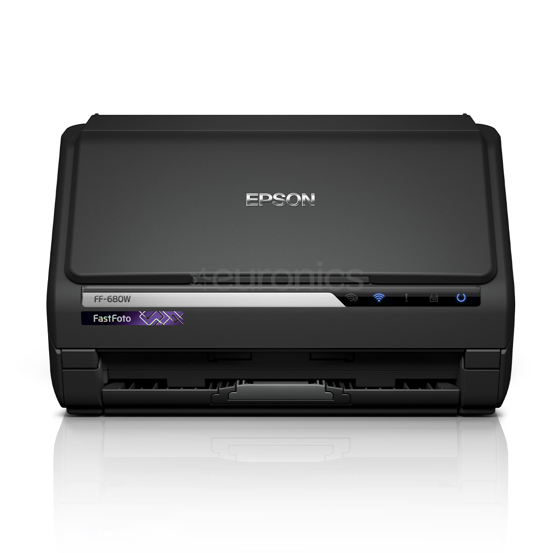 Epson FF-680W FastFoto, Wi-Fi, melna - Skeneris