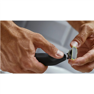 Philips OneBladePro 360 Face + body, black - Hybrid trimmer