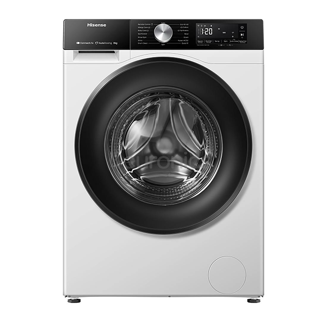 Hisense, 8 kg, depth 48 cm, 1400 rpm - Front load washing machine