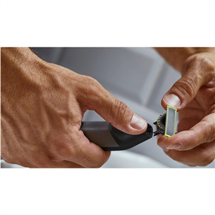 Philips OneBlade Pro 360 Seja + ķermenis, tumši pelēka - Skuveklis/trimmeris