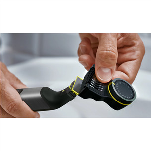 Philips OneBlade Pro 360 Seja + ķermenis, tumši pelēka - Skuveklis/trimmeris