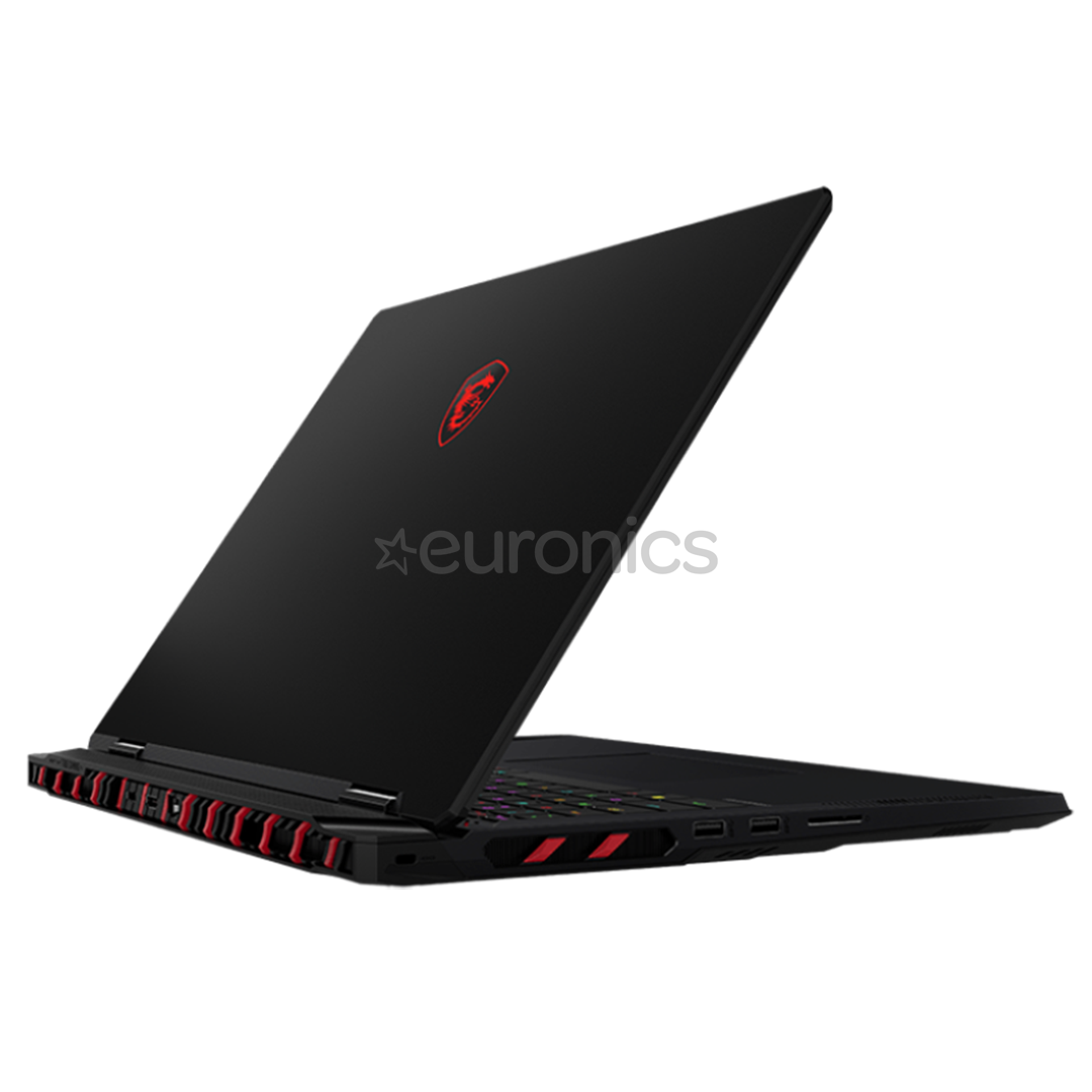 MSI Raider 18 HX A14V 20th Anniversary Bundle, 18'', 120 Hz, UHD+, Mini LED, i9, 32 GB, 2 TB, RTX 4080, core black - Notebook bundle