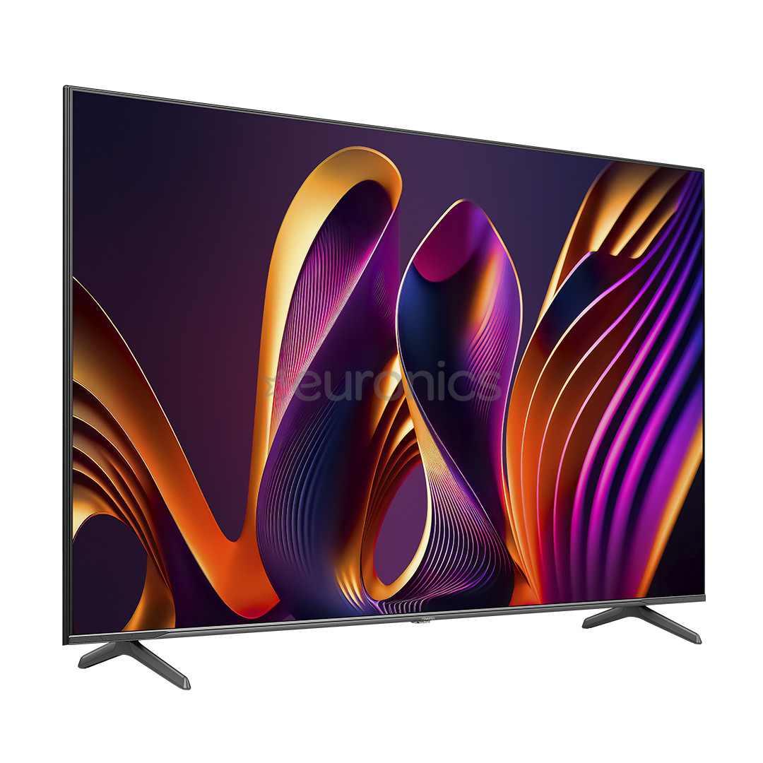 Hisense E7NQ PRO, 75'', 4K UHD, QLED, melna - Televizors