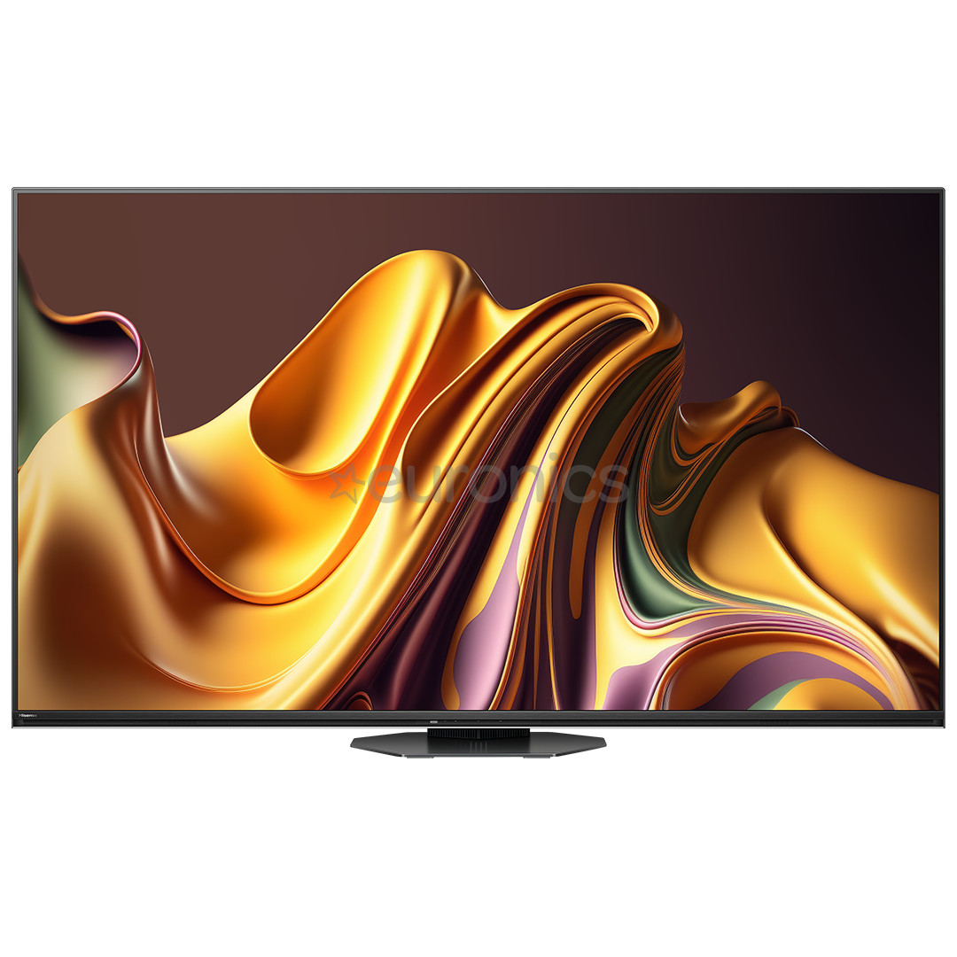 Hisense U8NQ, 65'', 4K UHD, Mini-LED, melna - Televizors