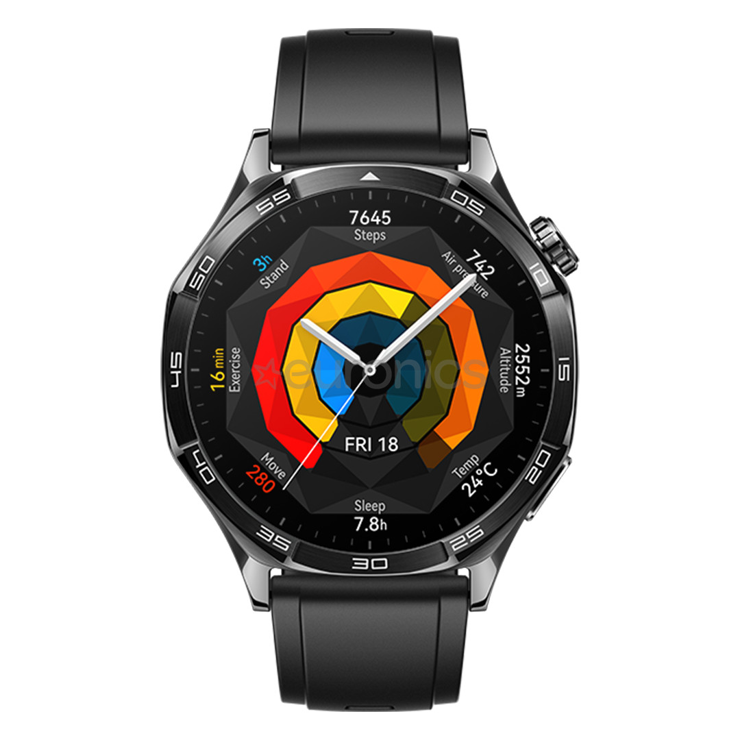 Huawei Watch GT 5, 46 мм, черный - Смарт-часы