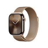 Apple Watch Series 10 GPS + Cellular, 42 мм, Milanese loop, золотистый титан / золотистый - Смарт-часы