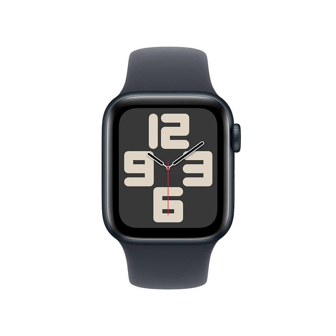 Apple Watch SE, 40 mm, GPS + Cellular, sport band, S/M, midnight aluminium / midnight - Smart watch