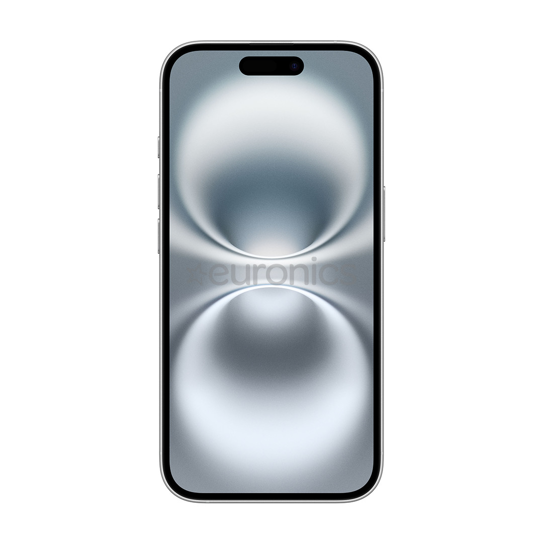 Apple iPhone 16, 256 ГБ, белый - Смартфон