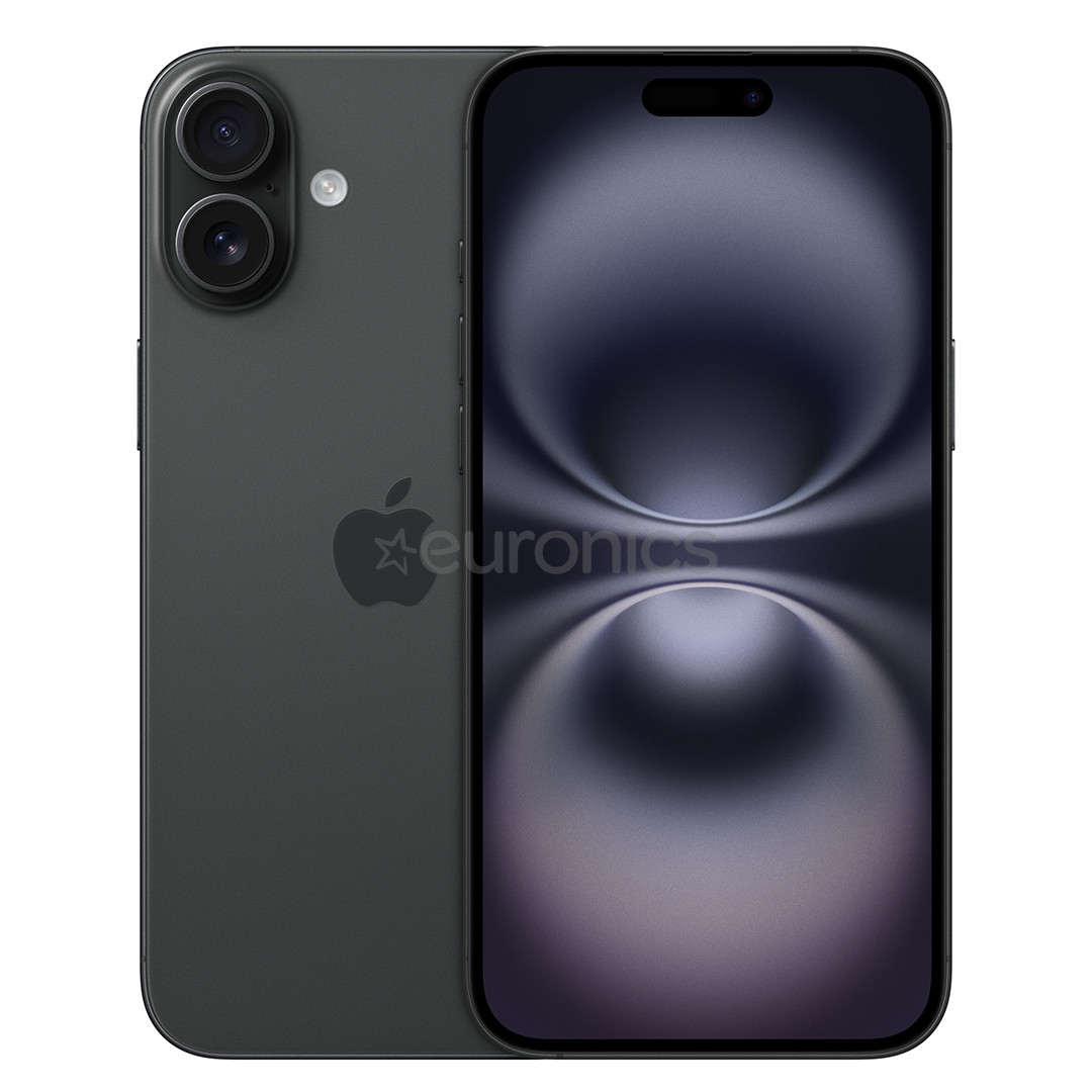 Apple iPhone 16 Plus, 128 GB, black - Smartphone