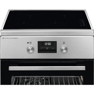 AEG 6000 Series SteamBake, 58 L, width 50 cm, stainless steel - Induction hob