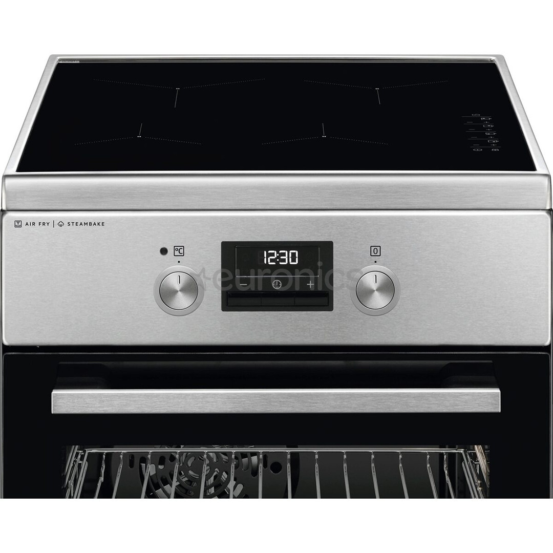 AEG 6000 Series SteamBake, 58 L, width 50 cm, stainless steel - Induction hob