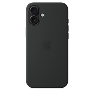 Apple Silicone Case with Magsafe, iPhone 16 Plus, black - Case MYY93ZM/A