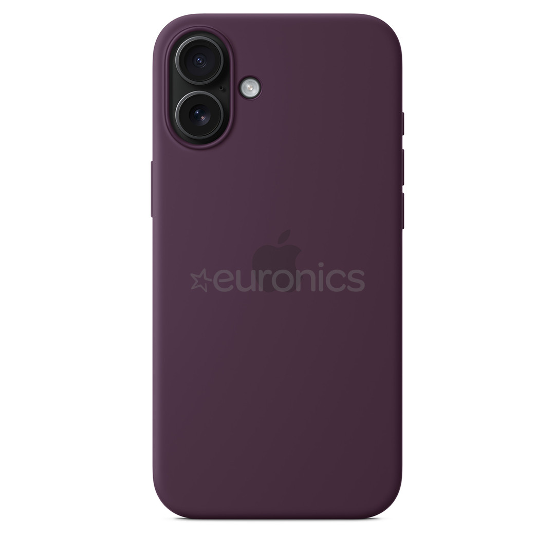 Apple Silicone Case with Magsafe, iPhone 16 Plus, plum - Case