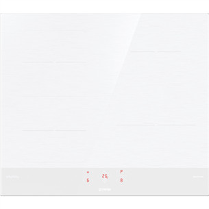 Gorenje, width 59,5 cm, frameless, white - Built-in induction hob GI6421SYW