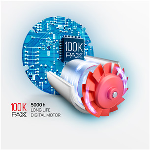 Valera MatrixCare AI, 2000 W, sarkana - Matu fēns