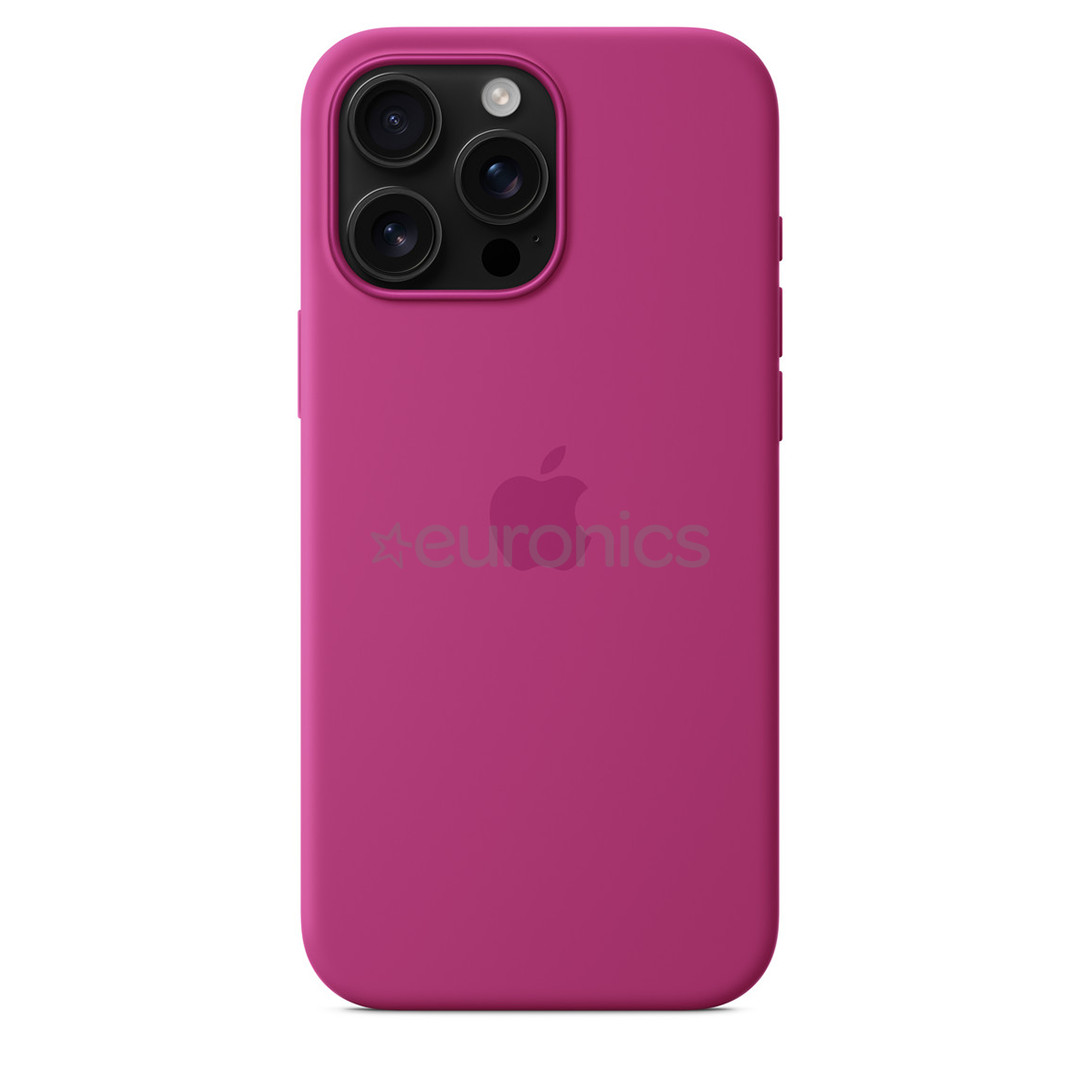 Apple Silicone Case with Magsafe, iPhone 16 Pro Max, fuchsia - Case