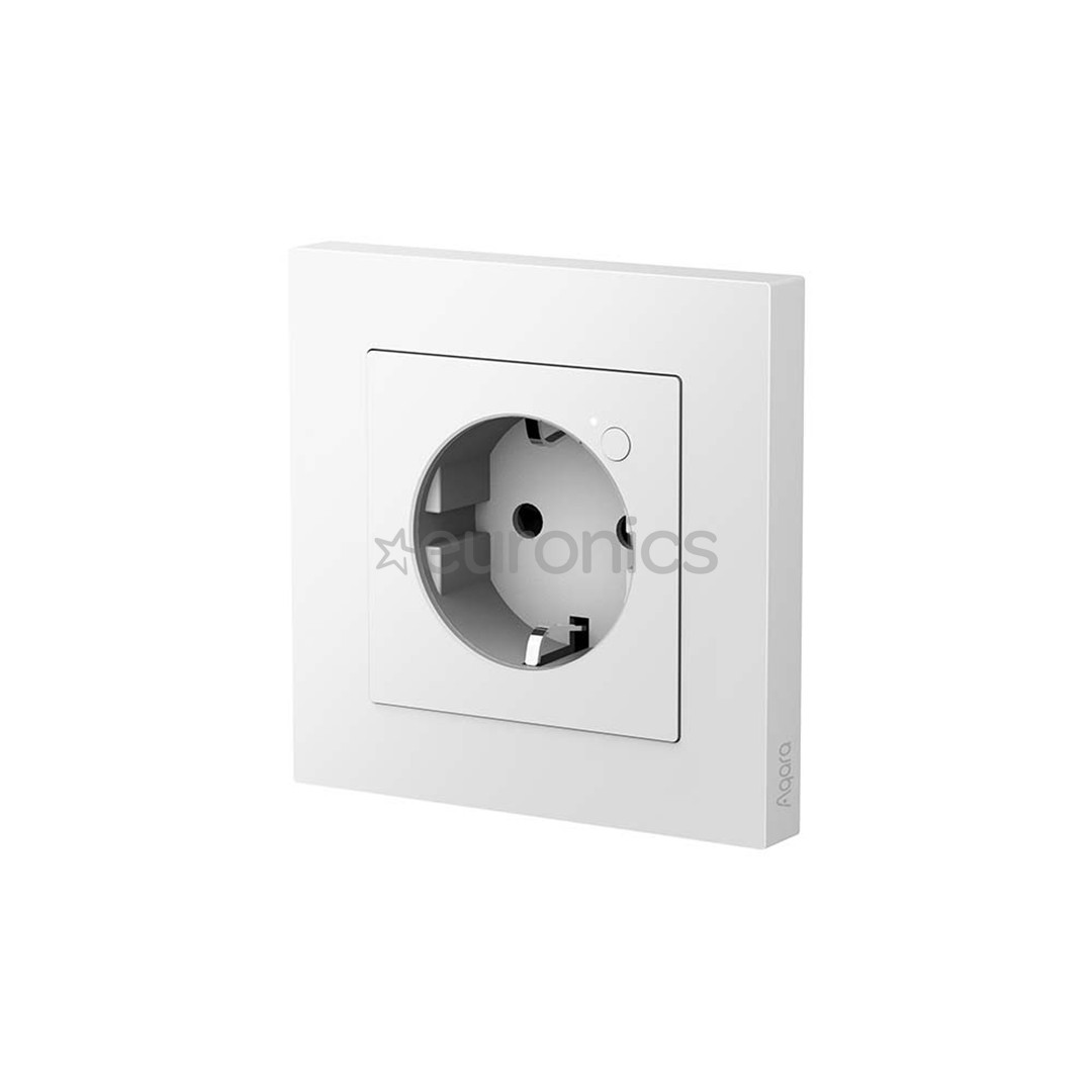Aqara Wall Outlet H2, EU, белый - Умная розетка