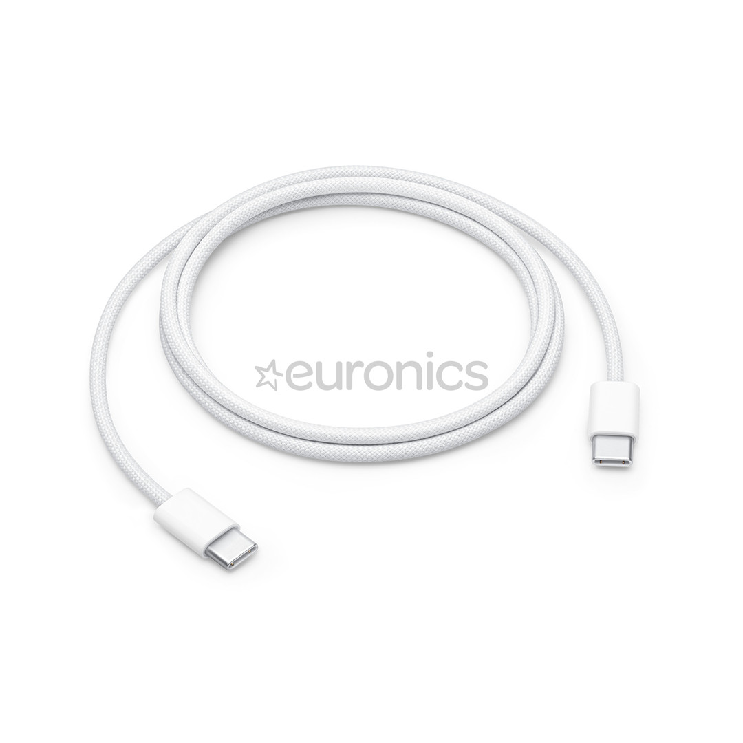 Apple USB-C Charge Cable, 60 W, balta - Vads