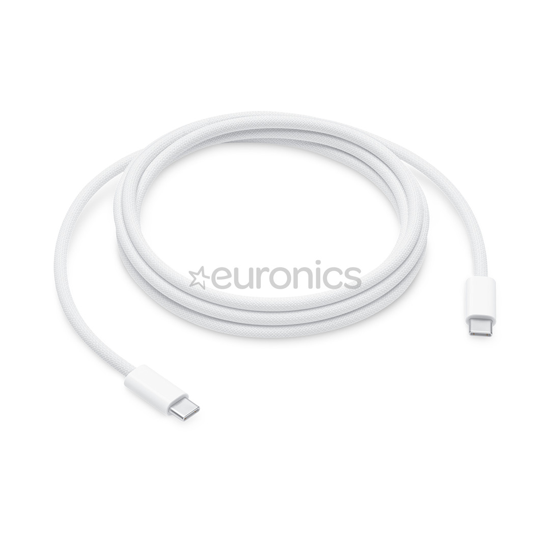 Apple USB-C Charge Cable, 240 W, balta - Vads