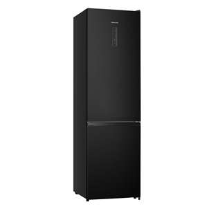 Hisense, NoFrost, 336 л, высота 201 см, черный - Холодильник