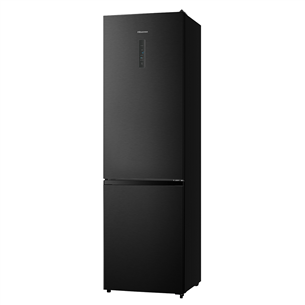 Hisense, NoFrost, 336 л, высота 201 см, черный - Холодильник