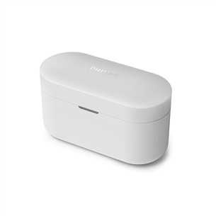 Philips TAT3509, aktīvā trokšņu slāpēšana, balta - Bezvadu austiņas