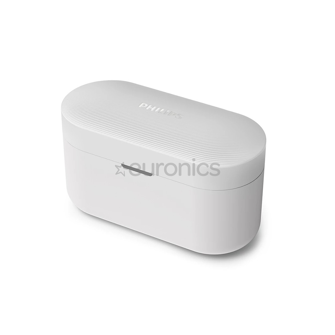 Philips TAT3509, aktīvā trokšņu slāpēšana, balta - Bezvadu austiņas