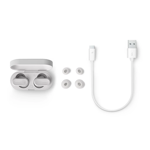 Philips TAT3509, активное шумоподавление, белый - Полностью беспроводные наушники