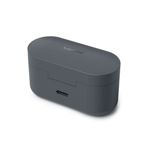 Philips TAT3509, aktīvā trokšņu slāpēšana, pelēka - Bezvadu austiņas