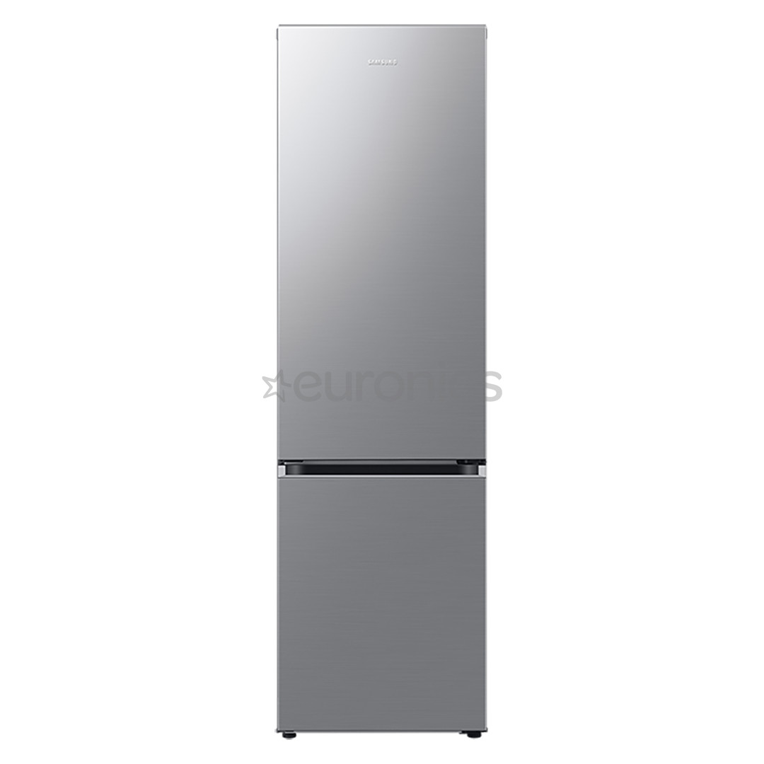 Samsung, NoFrost, 390 L, augstums 203 cm, nerūsējošā tērauda - Ledusskapis