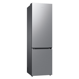 Samsung, NoFrost, 390 L, augstums 203 cm, nerūsējošā tērauda - Ledusskapis
